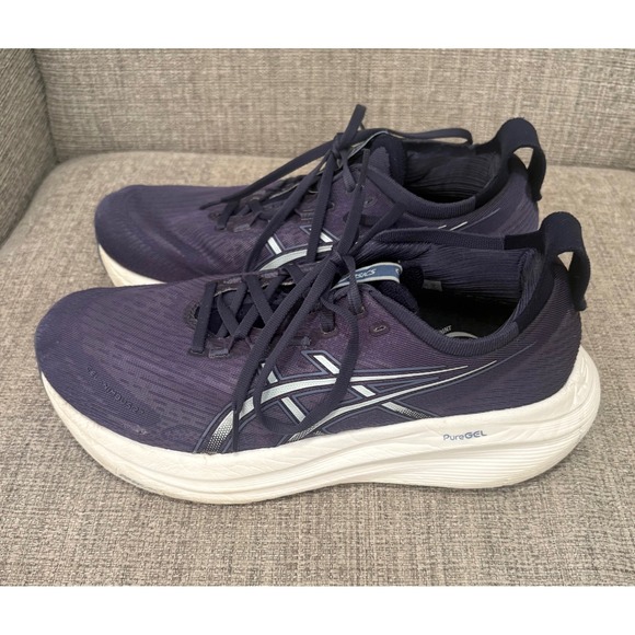 Asics Shoes - ASICS Gel-Nimbus 25 Womens Running Shoes Purple White‎ 1012B753 Size 9